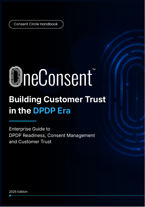 Cover of the OneConsent DPDP Compliance Guide, 2026 edition
