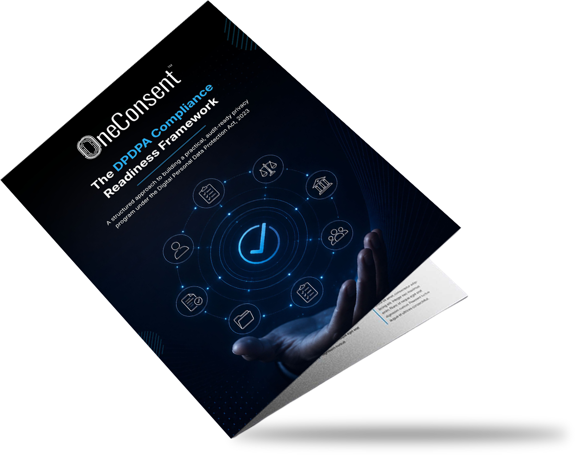 The DPDPA Compliance Readiness Framework brochure cover