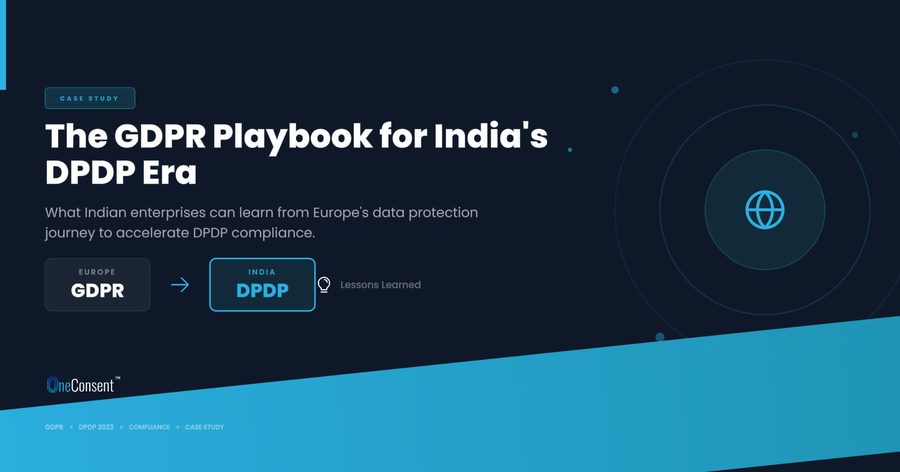Cover artwork for The DPDP Playbook for India's Compliance Era